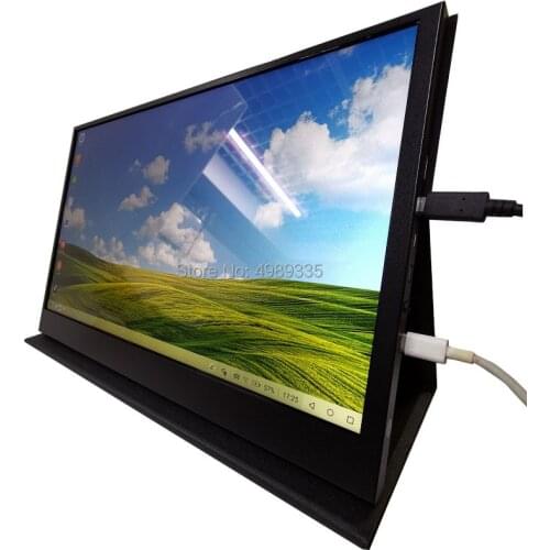 15.6-inch Touch Monitor Laptop Touch Monitor HDMI PS3 PS4 Xbox x360 1080P Raspberry TYPE-C Desktop Wall Mount USB5V