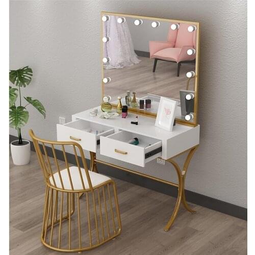 Photo studio makeup desk with lights professional wedding dress shop makeup desk led light bulb makeup dresser beauty salon dedi