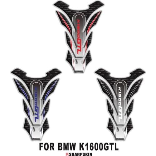 Unique motorcycle fuel tank pad 3D personality protection stickers fish bone car stickers for BMW k1600gtl