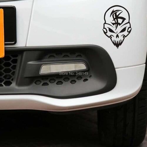 Aliauto Funny Car Sticker and decals Ghost Rider Firmament Car styling For Toyota Chevrolet Volkswagen Golf skoda Hyundai Lada