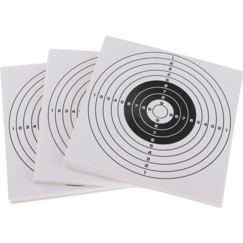 100Pcs Archery Paper Target - Shooting Target Paper Cardboard Compound Bow Arrow Hunting Accessories