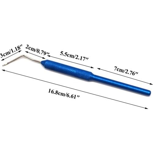 2pcs Horn Insect Pest Shift Migratory Bee Larvae Insects Sticks Stainless Steel Material Handmade Products Beekeeping Supplies