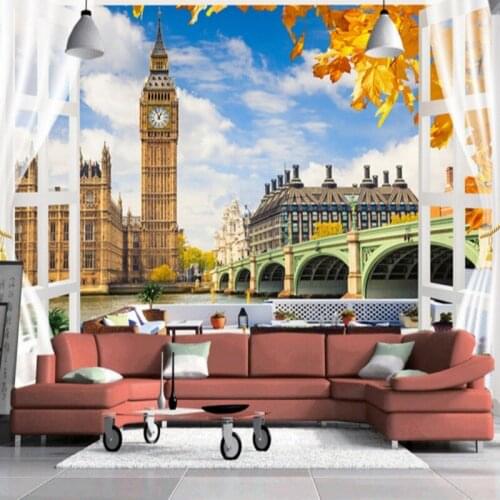 Custom 3d mural Stereo bedroom living room lobby murals space extended indoors Background wall custom wallpaper