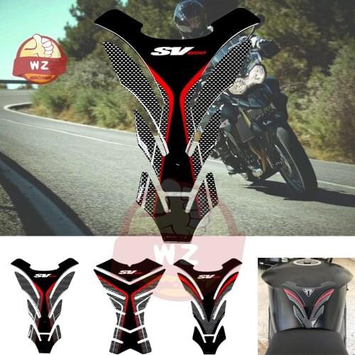 3D Motorcycle Tank Pad Protector Decal Stickers Case for Suzuki SV650 SV650S SV650X SV 650 Tank