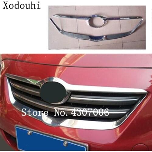 Car styling racing Bezel trim Front Grid Grill Grille license plate frame For Toyota Corolla Altis 2008 2009 2010 2011 2012 2013