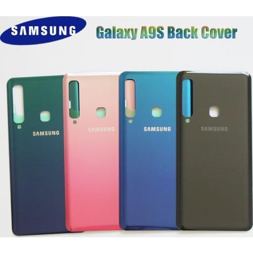 Samsung Galaxy A9 (2018) Back Battery Cover Door Rear Housing Case For SAMSUNG A9S A920 A9200 Battery Cover With logo 6.3 inch