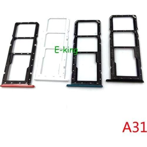 10PCS For OPPO Realme 7 Sim Card Slot Tray Holder Sim Card Reader Socket