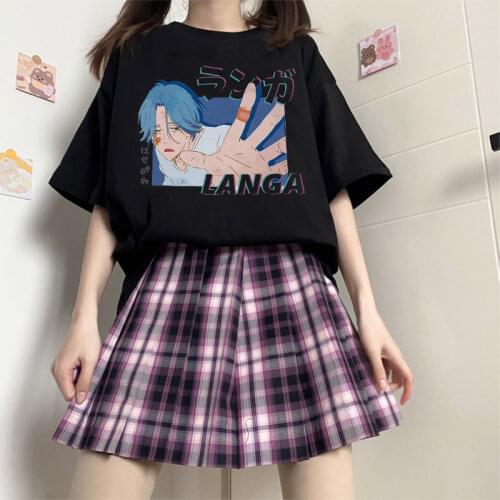 Anime sk8 the infinity t shirt for Women Girls korean style Kawaii Cute Harajuku y2k tops Japan oversized reki miya
