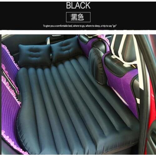 Mothers Day Gift!!! Oxford Cloth Car Travel Inflatable Mattress Air Bed Cushion Camping Outdoor Universal Vehicle Air Couch