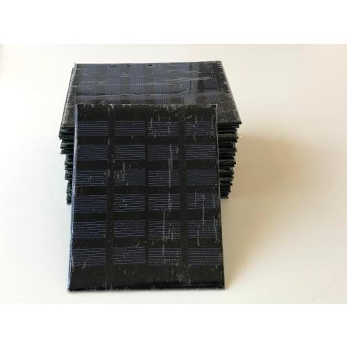 ALLMEJORES 1.5W 6V solar panel Polycrystalline A grade solar cell panel for DIY solar systerm solar charger