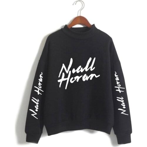 Niall Horan Turtleneck Sweatshirts Women/Men Casual Printed Long Sleeve Sweatshirts Autumn Casual Streetwear Clothes Harajuku