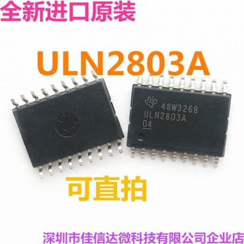 ULN2803ADWRG4 ULN2803ADWR ULN2803A SMD SOP18 ULN2803APG ULN2803 Digital logic IC DIP-18 ULN2803G-S0P18-T/R ULN2803G-S18-R ULN