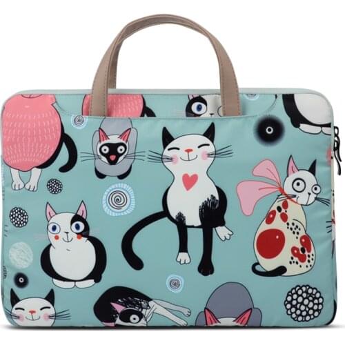 Thickened Shockproof Cartoon Handbag Netbook Shoulder bag Laptop case for MacBook Air Pro Retina 11"13.3" 12.5" 15.6"