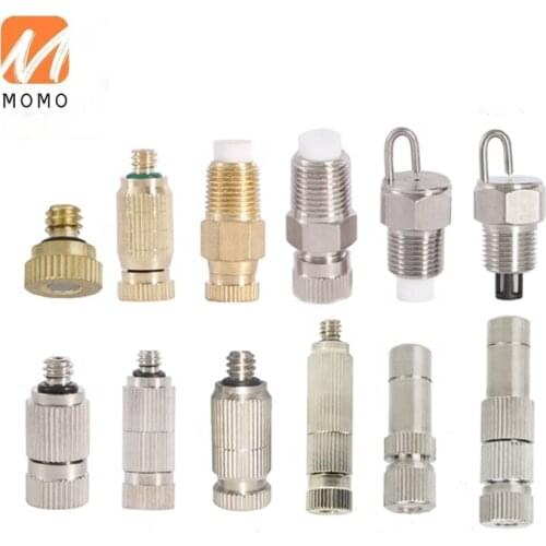 High pressure or low pressure fog mist disinfection spray water mist nozzle for sanitizing