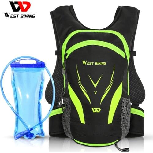 WEST BIKING Bicycle Bag 16L Ultralight Mochila MTB Waterproof Backpack Cycling Water Bag Outdoor Sport Hiking Hydration Backpack