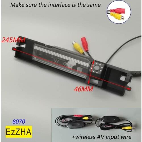 EzZHA HD 4 8 12 led light Backup Rear for Toyota Yaris 2006 2007 2008 2009 2010 2011 2012 HD Night Vision Rear View Camera