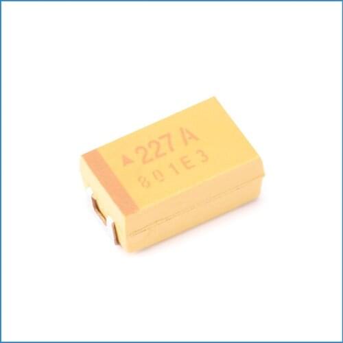 10Pcs 7343 D-Type SMD Tantalum Capacitor 220uF 227 C 470UF 447 6.3V 10V 16V ±10% Chip TAJD227K016RNJ