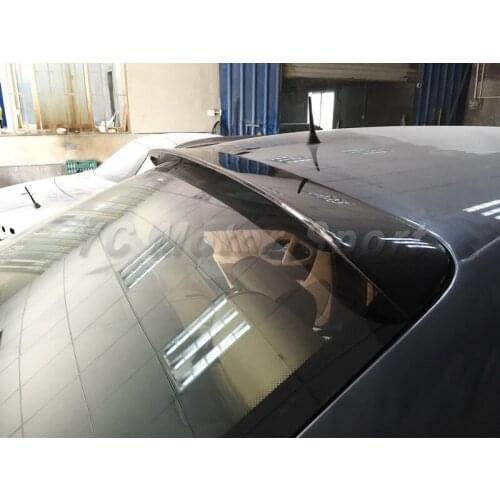 Car Accessories Carbon Fiber Roof Spoiler Fit For 2004-2012 M139 YC Design Style Roof Spoiler Wing Car-styling