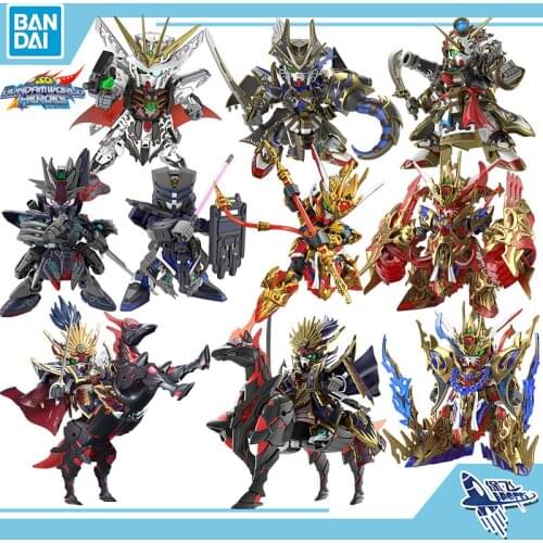 Bandai Gundam Model Anime Figures Gacha Assembly Q Posket Assembly Action For Kids Boys Christmas Gift Toy Home Decoration Adult