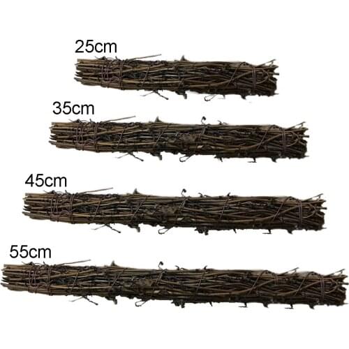 DIY Artificial Rattan Handmade flower Wreath Wedding Christmas Decor Hanging Decor Natural Dried Flowers Rattan new
