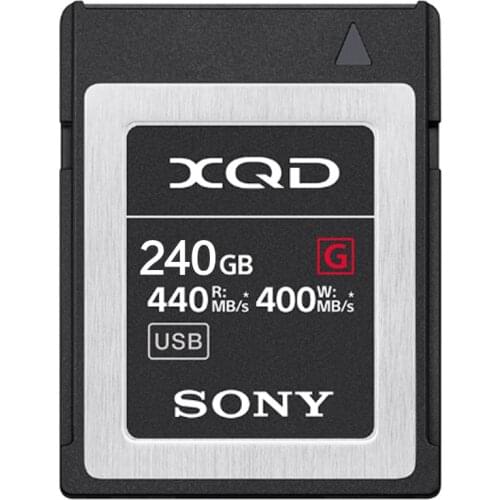 Original Sony XQD Card QD-G64F 64GB 120GB 240GB 440MB/S ReaderFor Nikon D850 D500 FS7M2 FS7 AX1E FS7H D4S D5 Camera Memory Card