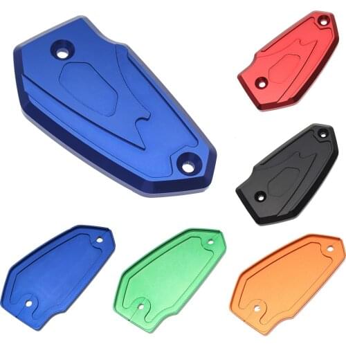 Motorcycle Upper Pump Brake Kettle Cover Front Disc CNC Aluminum Alloy For Kawasaki Z800 2013 2014 2015 2016