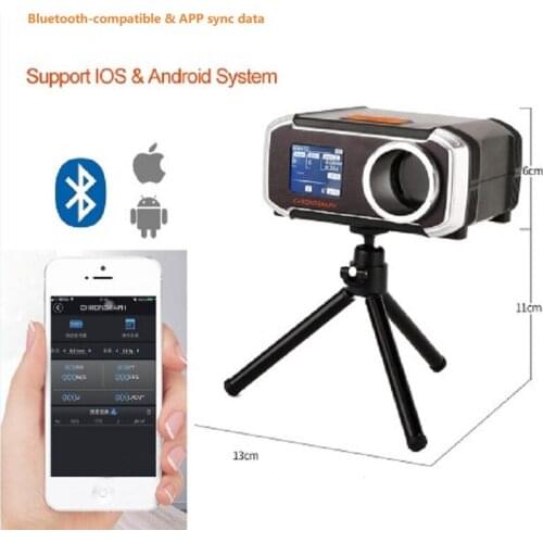 Shooting Chronograph Multifunctional for Shooting Speed Meter Velocity Energy Measurement APP Bluetooth-compatible 8 languages