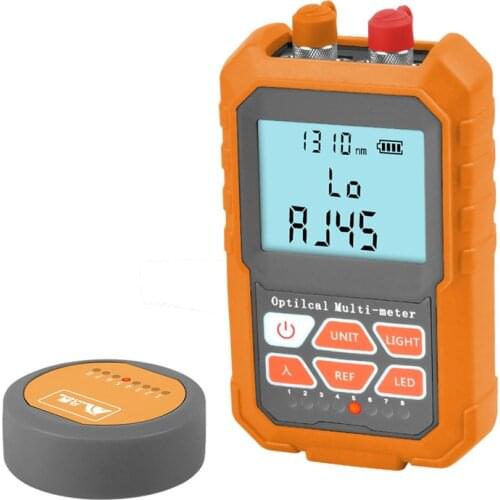 2 in 1 Multifunction SG01 FTTH Optic Laser power meter Optical Light Source &5MW Visual Fault Locator VFL with RJ45 Network test