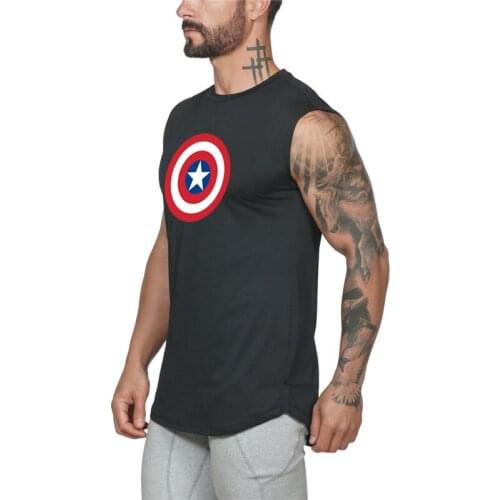 Brand Gym Fitness Shirt Fashion Workout Cotton Mens Tank Top Musculation Clothing Bodybuilding Fitness Sports Sleeveless Vest