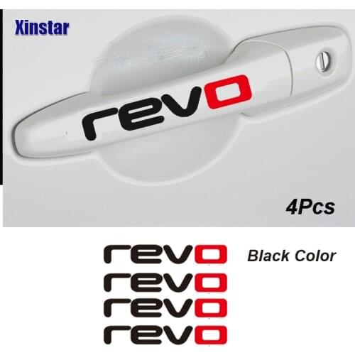 4pcs Car Door Handle Sticker For Revo volkswagen Golf7 Passat B5 B6 B7 Golf MK4 MK6 MK7 CC R20 R32 R36 GTI GTD GOLF6 GOLFR