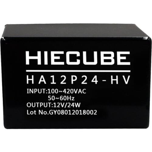 New Three-phase four-wire wide voltage input ACDC power module 380V high voltage 12V24W switching power supply