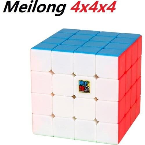 Original MoYu Meilong 4 Mofang Jiaoshi 4x4x4 Magic Cube Layers 4x4 Speed Puzzle Cubo Magico Educational Toys for kids toy learn