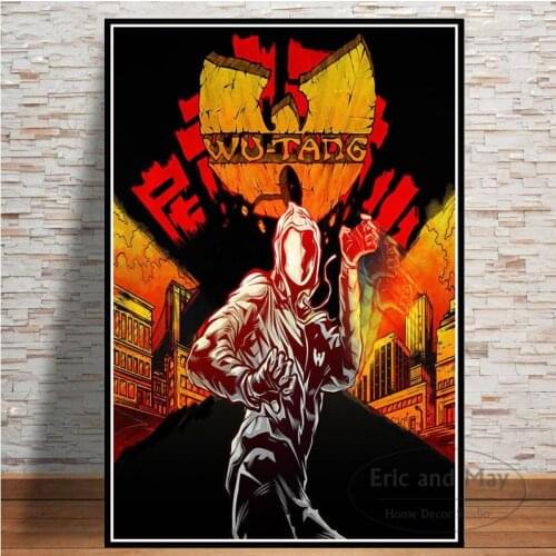 Posters And Prints Wu-tang Clan Wu-tang 36 Chambers Rap Canvas Painting Art Wall Pictures For Living Room Decorative Home Decor