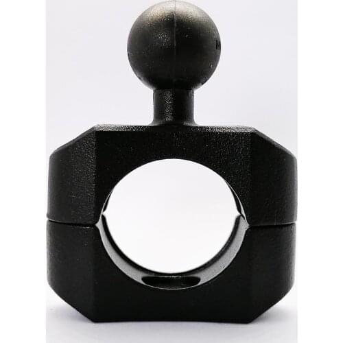 Aluminum Alloy Handle Bar Rail Mount with 1'' Ball for 19-38 MM Bar Size