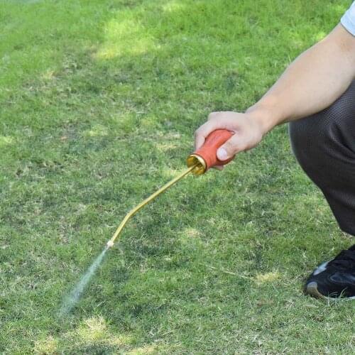 Garden Bulb Duster Copper Pipe Duster Pesticide Sprayer Termite Control Tool Spray Powder