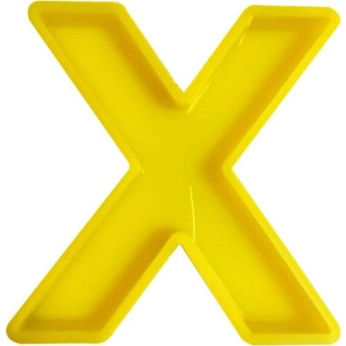 26 English Alphabet Silicone Mold Letter Resin Candle Mold for Home Decoration