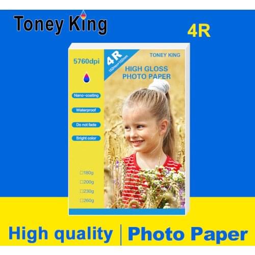 Глянцевая фотобумага для печати Toney King China At AliExpress