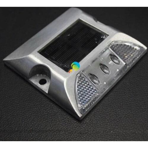 High Quality waterproof one side white color LED Aluminum solar road stud marker light