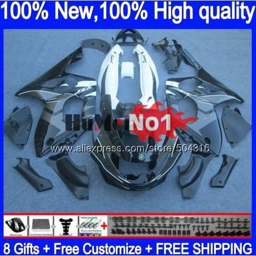 YZF 600R For YAMAHA YZF600R Thundercat 2002 2003 2004 05 06 07 39MC.173 YZF-600R 96 02 03 04 2005 2006 2007 Black grey Fairings