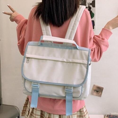 Women Backpacks Small Multifunctional Japanese Backpack for Teenage Girl Portable Travel Bag Female Schoolbag Lovely Laptop Bag