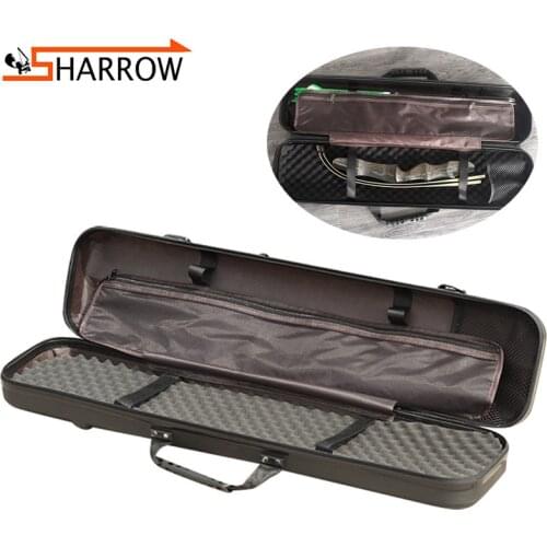 1pc Recurve Bow Box Arcehry American Hunting Bow Case for Outdoor Hunting Shooting Portable Shoulder Split Bow Storage Boxs