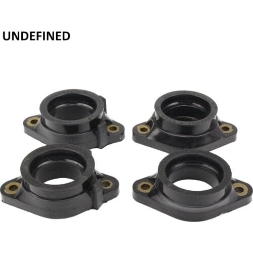 4 pcs Motorcycles Carburetor Intake Manifold Joint Boots Set for Suzuki GSF1250 Bandit GSX1250 2007 - 2016 UNDEFINED