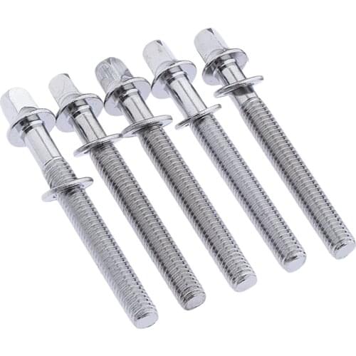 5x NEW 45/55/65/75mm Drum Tension Rods for Tom Snare Drum Build Accessories