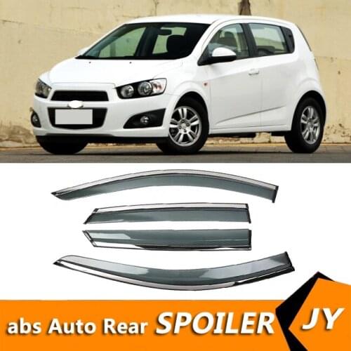 For Chevrolet aveo 2011-2013 Window Visor Vent Shades Sun Rain Deflector Guard For Chevrolet aveo Auto Accessories 4PCS/SET