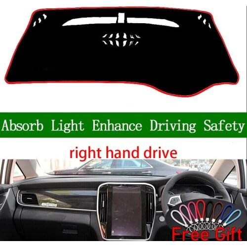 For BYD SONG MAX 2017 2018 2019 Right Hand Drive Dashboard Cover Car Stickers Sun Shade Dash Mat Carpet Interior Accessories