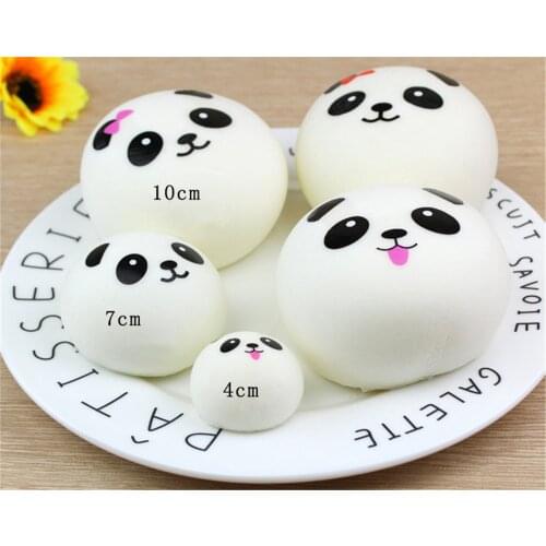 Fidget Toys Cute Bread Squishy Slow Rising Cream Scented Decompression Doll Decoration Relieve Work Figet Toys Stress Pack