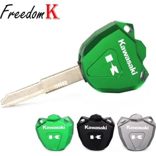 For KAWASAKI Z650 Z900 ZX6R ZX10R ZZR400 Z750 Z800 Z1000 VERSYS 650 ER6N ER6F ER-6N CNC Key Cover Cap Creative Keys Case Shell