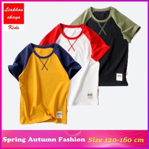 Liakhouskaya 2018 Fashion Cool Boys T Shirts Summer Cute Children Tees Shirts For Kids Girl Short Sleeve Print Tops Casual Wear