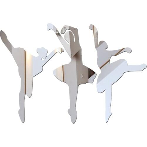 Hot sale DIY wall sticker Application modern home decoration living room acrylic mirror surface Furniture stickers