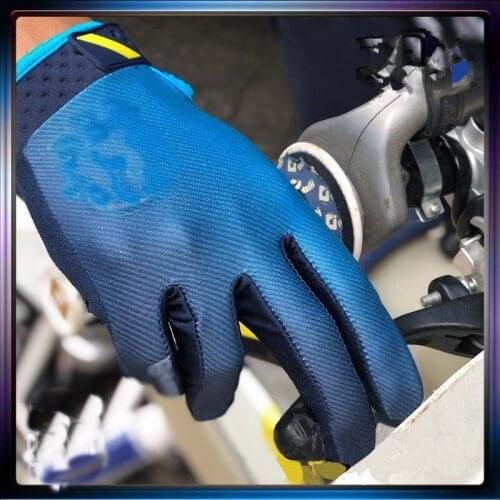 H motorcycle gloves Downhill mountain bike gloves cycling glove Men profession Motocross Racing full finger gloves